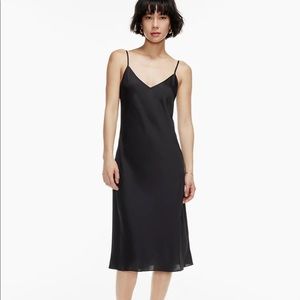 Aritzia Only Slip Midi Dress